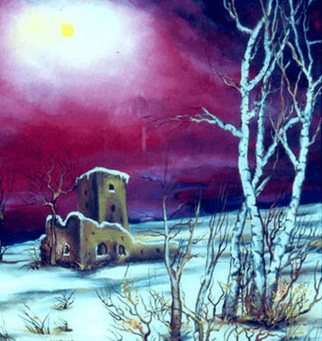 il castello notturno memoria del passato